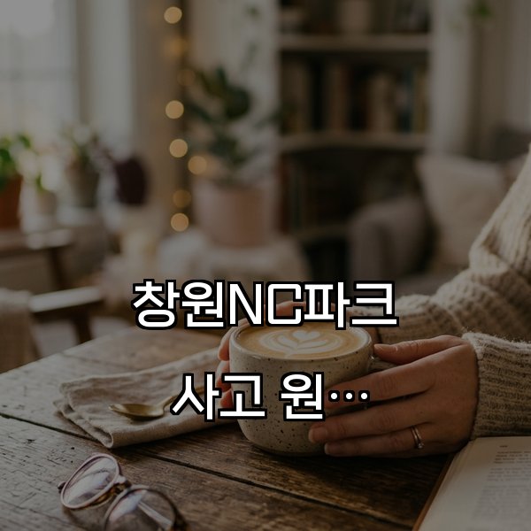 창원NC파크 사고 원인과 후속 조치: 철저한 안전 대책 필요
